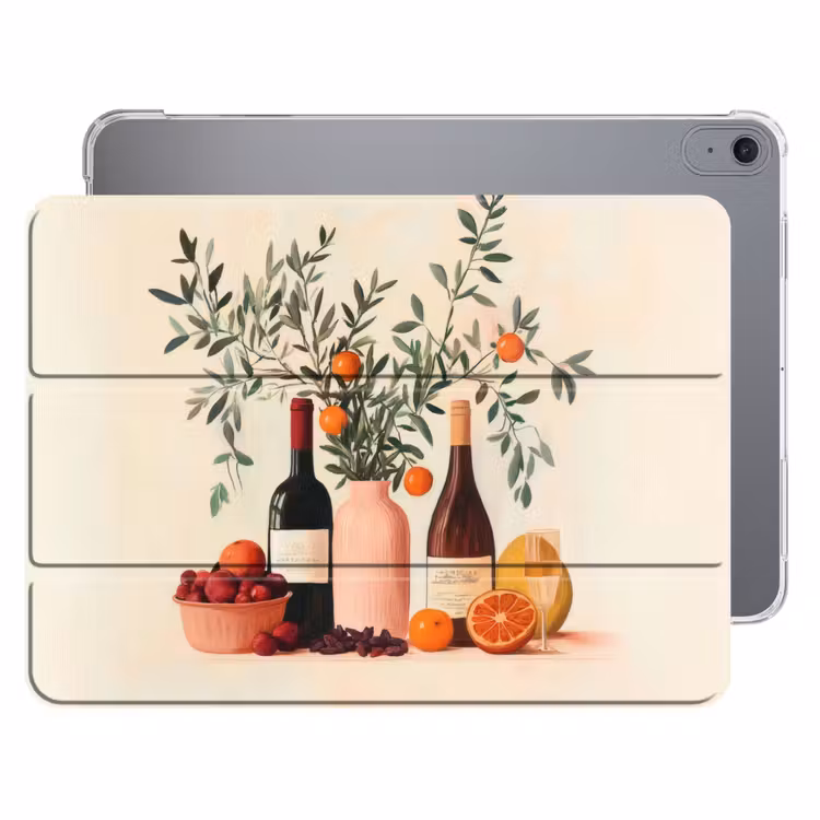 iPad hoes - Wijnflessen - Takken - Sinaasappels — 1