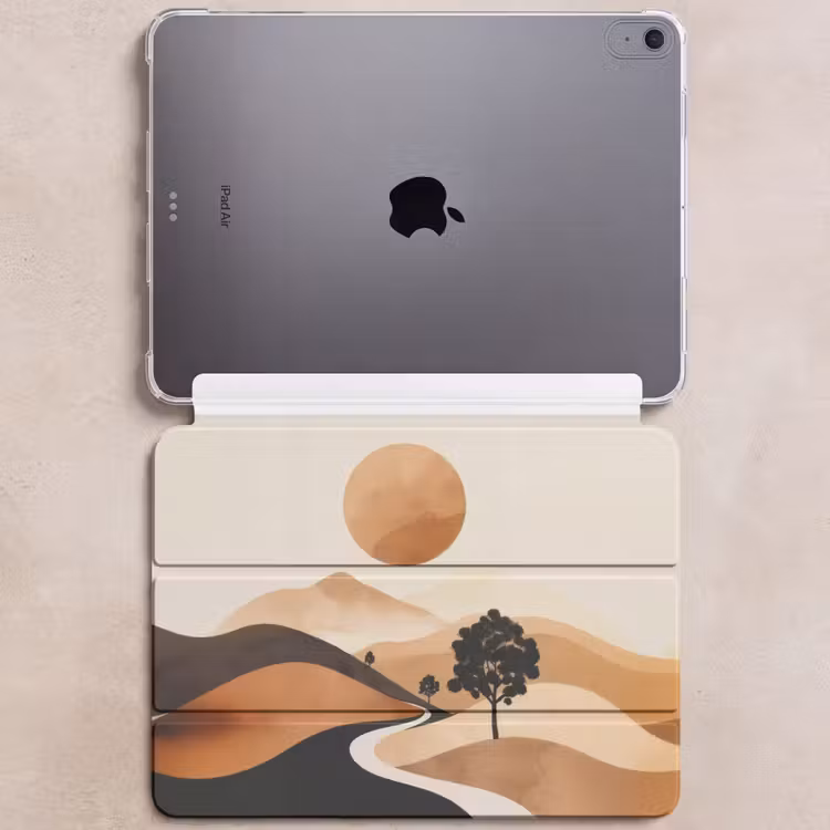 iPad hoes - Zon - Heuvels - Boom - Abstract — 6