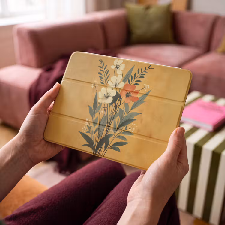 iPad hoes - Bladeren - Boeket - Bloemen - Geel — 4