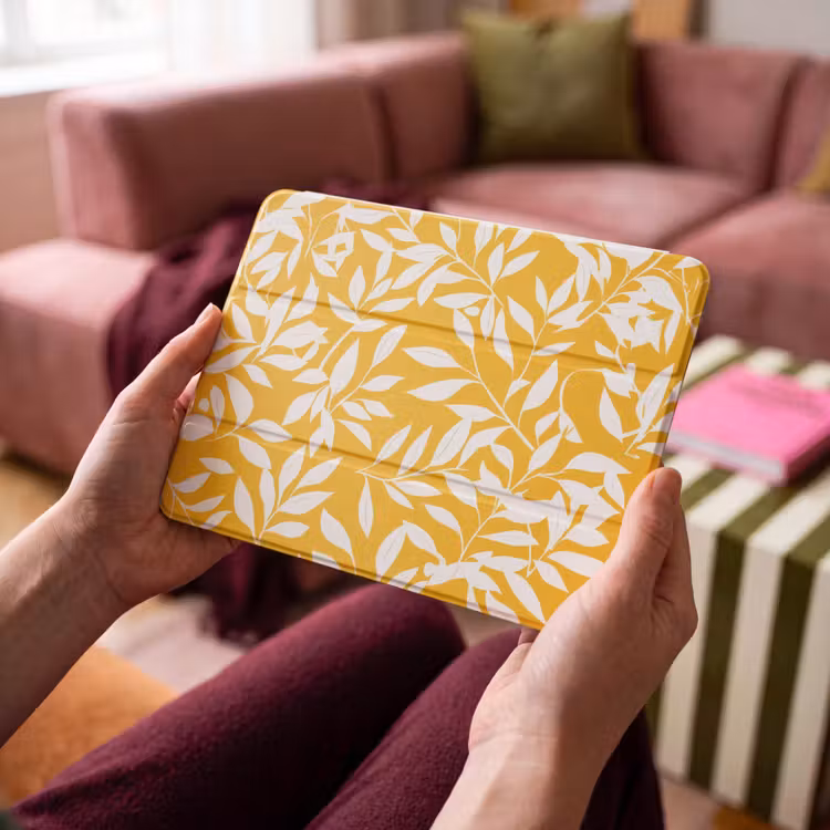 iPad hoes - Bladeren - Takken - Geel — 4