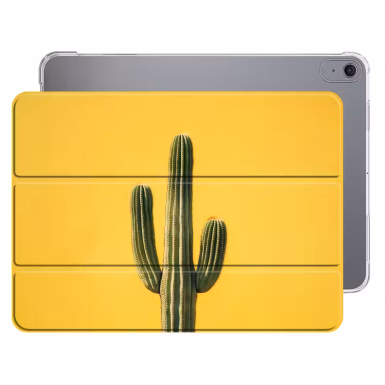 iPad hoes - Cactus - Groen - Minimalistisch — 1