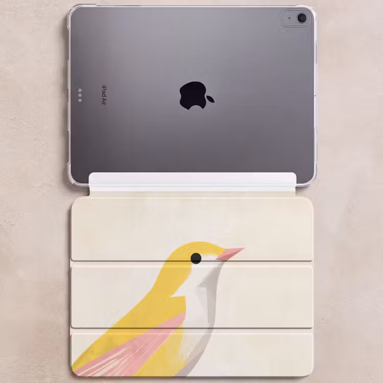 iPad hoes - Vogel - Minimalistisch - Geel — 6