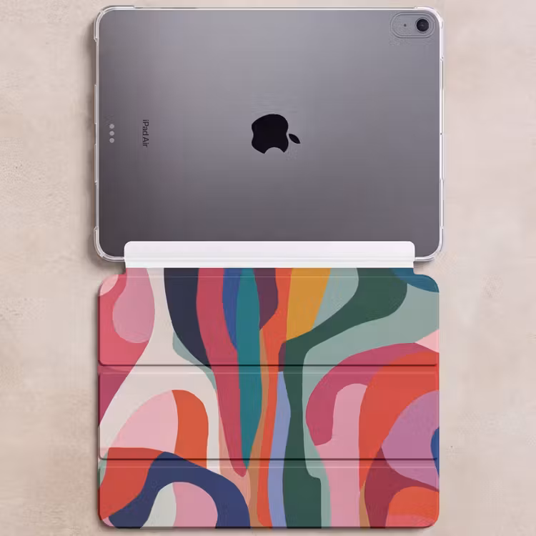 iPad hoes - Vormen - Bochten - Kleurrijk - Abstract — 6