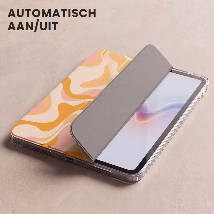 iPad hoes - Abstract - Golvend - Oranje — 5