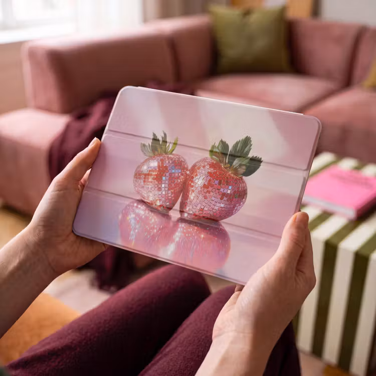 iPad hoes - Disco - Fruit - Glitter - Strawberry — 4