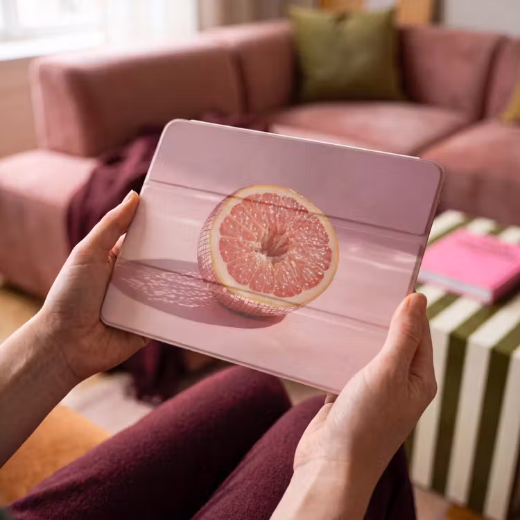 iPad hoes - Grapefruit - Roze - Disco - Shiny — 4