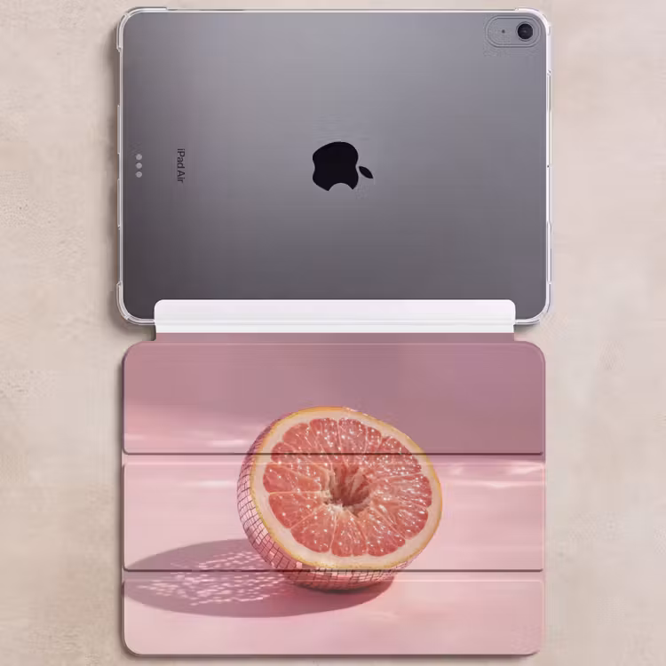 iPad hoes - Grapefruit - Roze - Disco - Shiny — 6