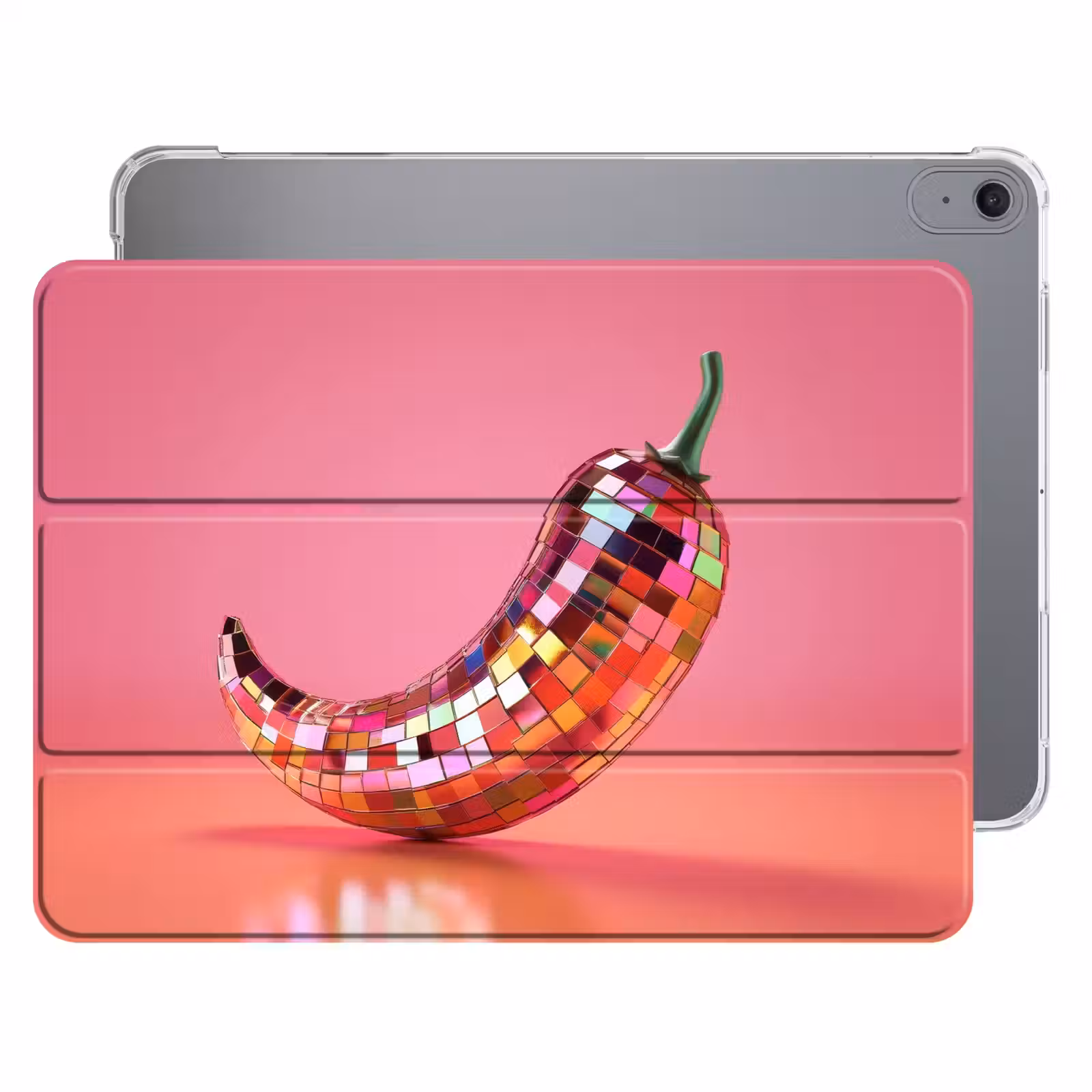 iPad hoes - Peper - Disco - Rood - Glitter — 1
