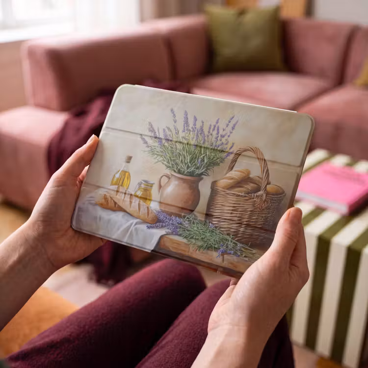 iPad hoes - Lavendel - Brood - Stilleven — 4