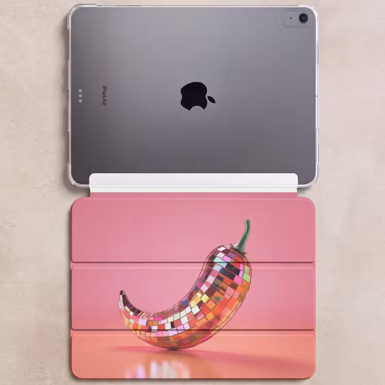 iPad hoes - Peper - Disco - Rood - Glitter — 6