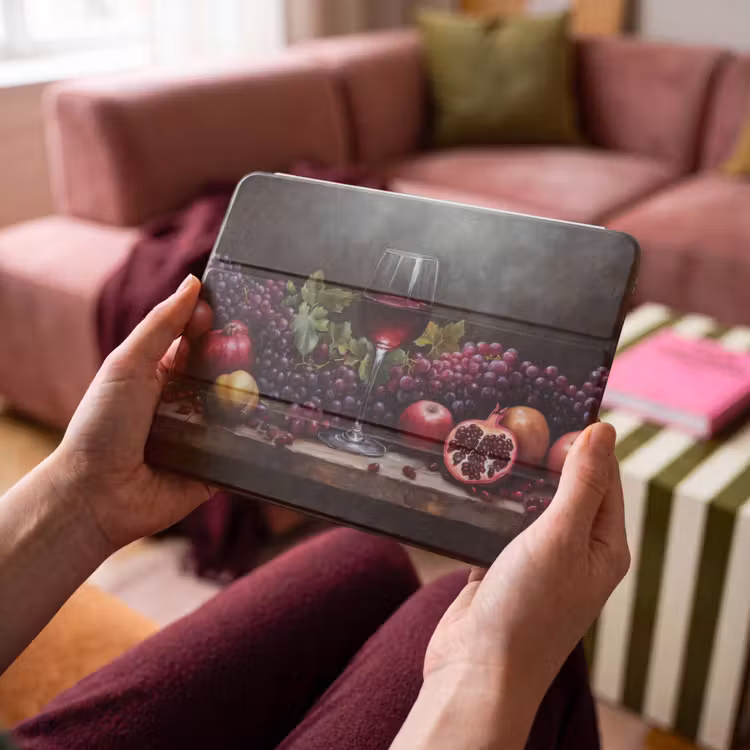 iPad hoes - Wijn - Fruit - Stilleven — 4