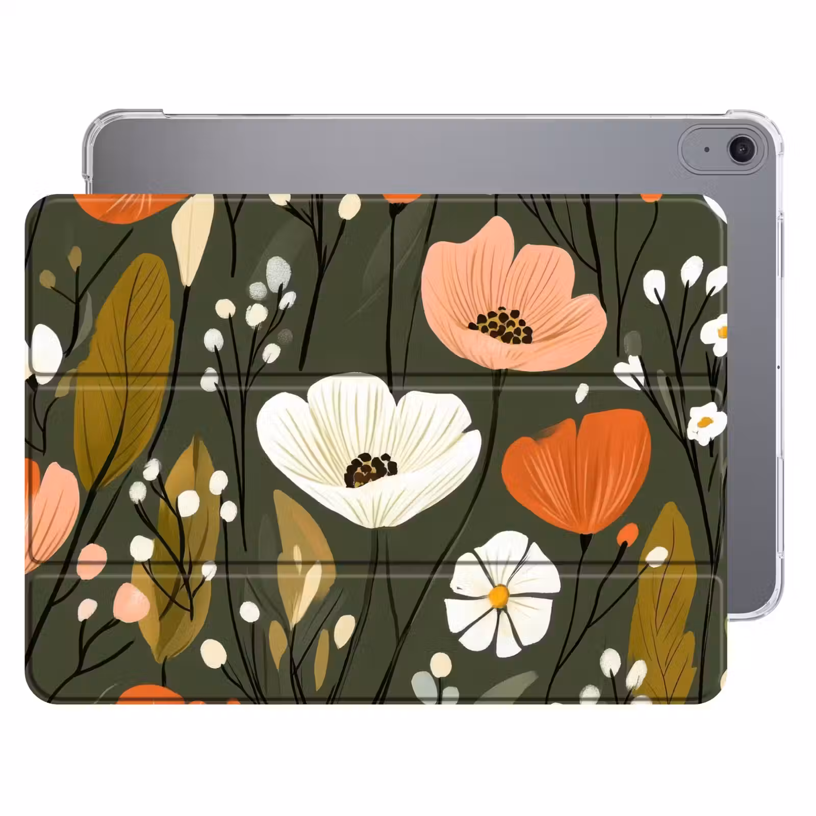 iPad hoes - Bloemen - Illustratie - Groen — 1