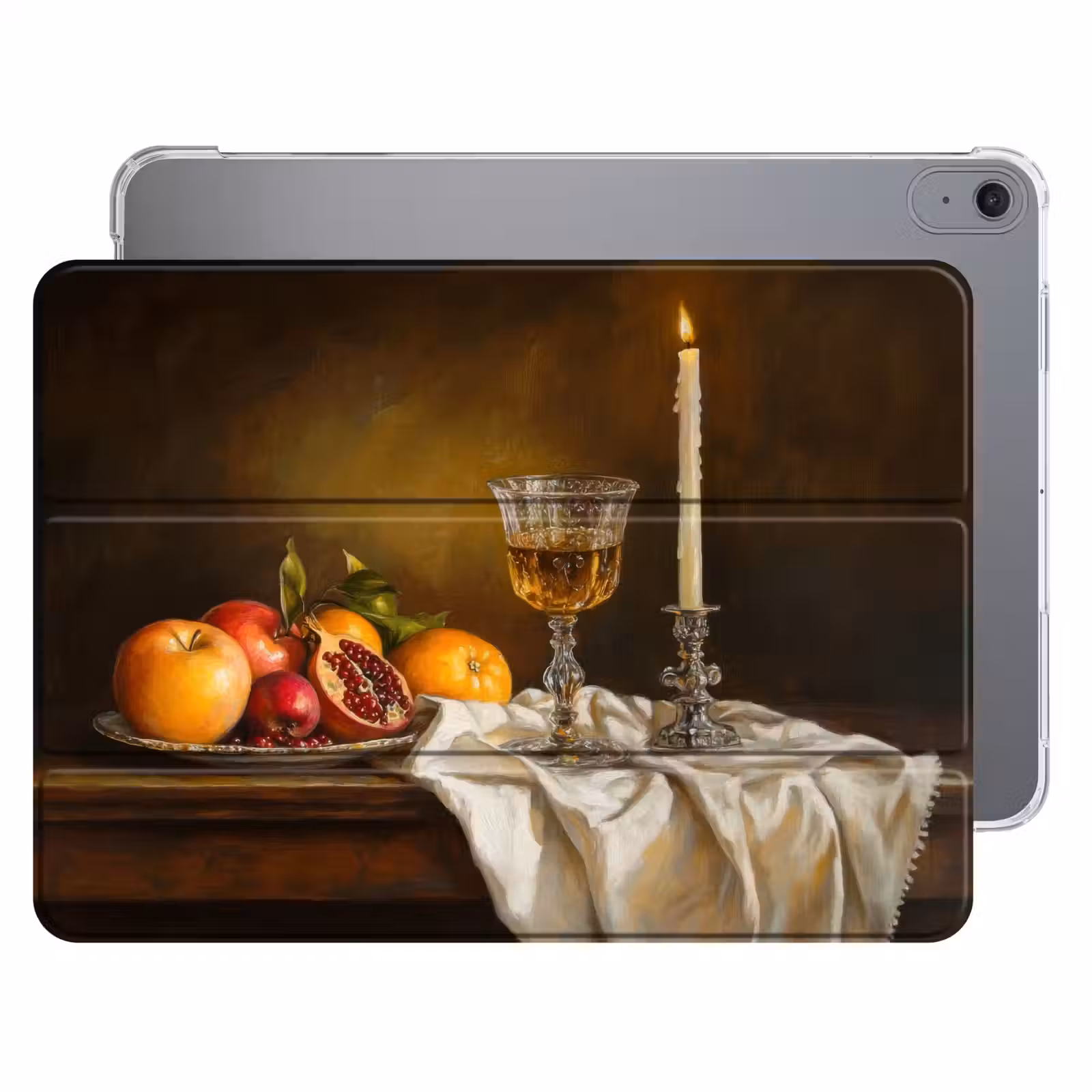 iPad hoes - Fruit - Stilleven - Wijn - Kaars — 1