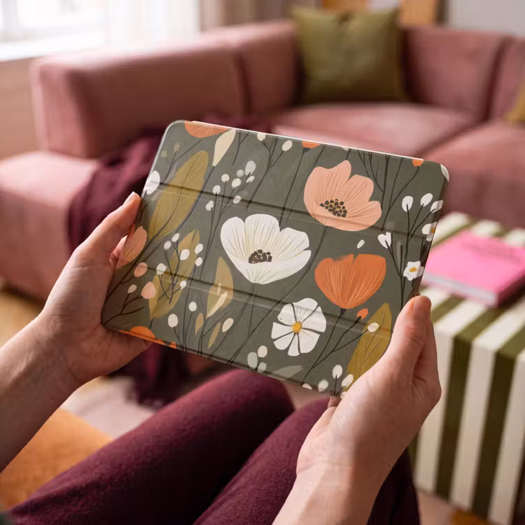iPad hoes - Bloemen - Illustratie - Groen — 4