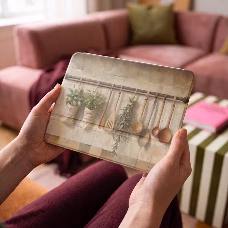 iPad hoes - Hout - Keukengerei - Stilleven - Tegels — 4