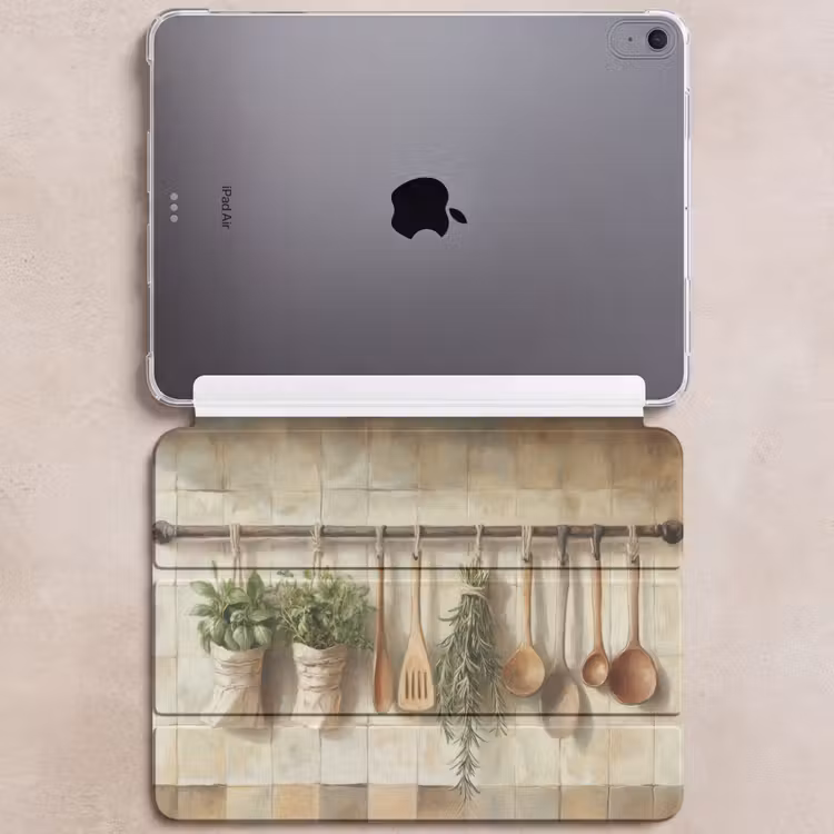iPad hoes - Hout - Keukengerei - Stilleven - Tegels — 6