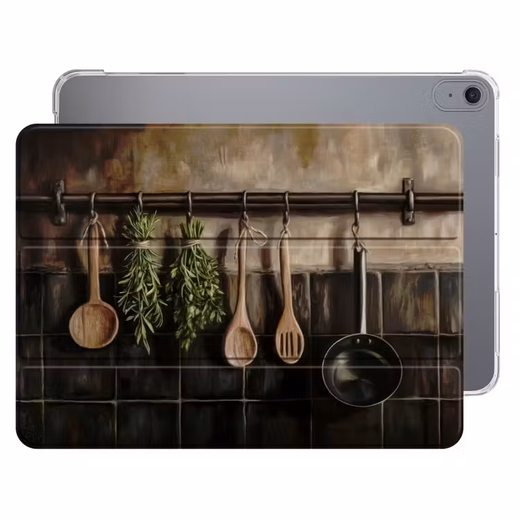 iPad hoes - Keukengerei - Rustiek - Tegels - Kruiden — 1