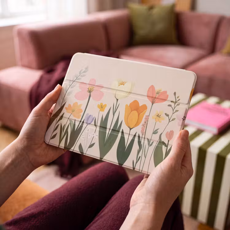 iPad hoes - Pasteltinten - Bloemen - Illustratie — 4