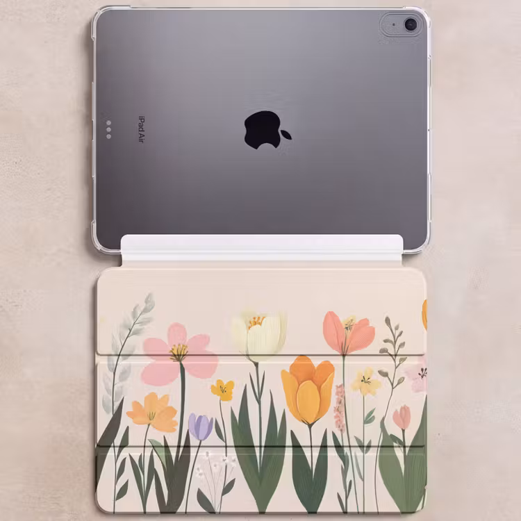 iPad hoes - Pasteltinten - Bloemen - Illustratie — 6
