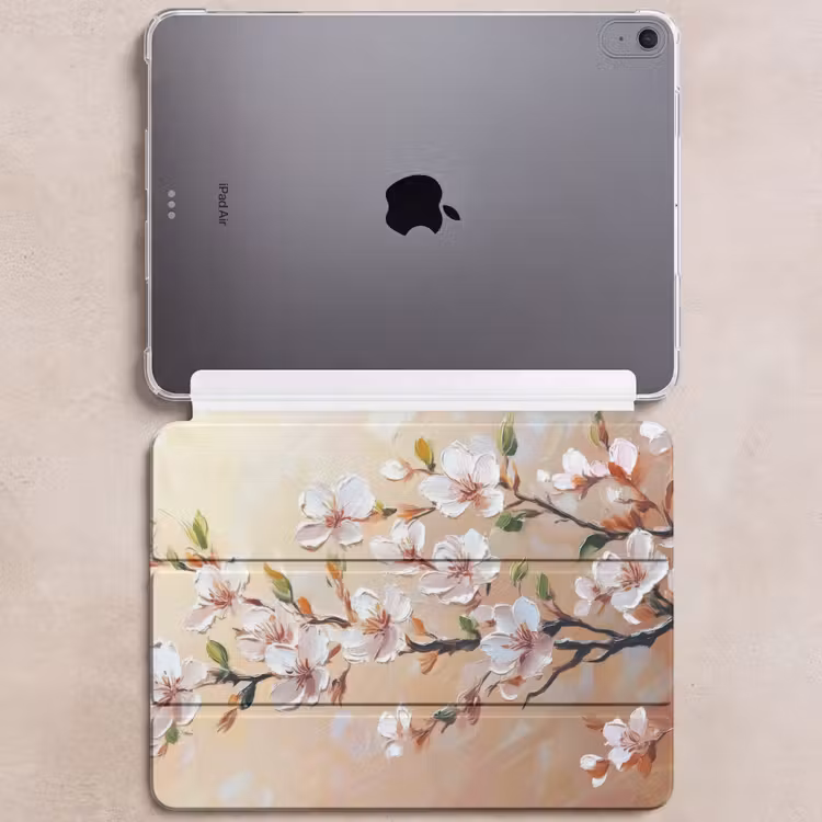 iPad hoes - Bloesemtakken - Schilderachtig - Roze — 6