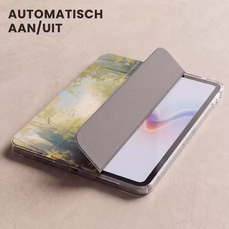 iPad hoes - Bos - Schilderstijl - Kleurrijk — 5