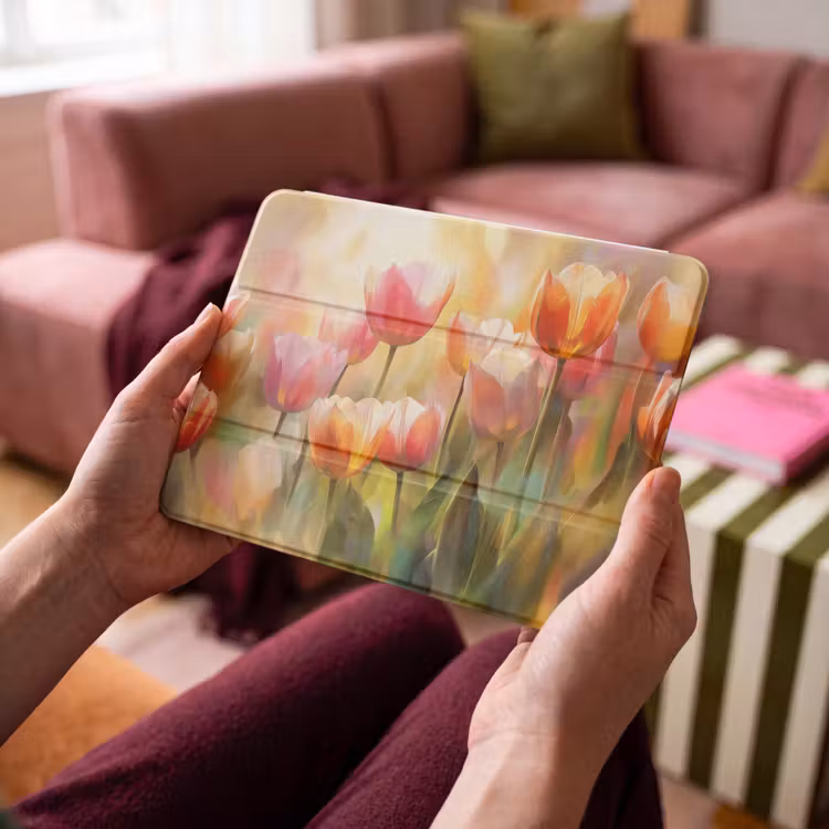 iPad hoes - Tulpen - Sprookjesachtig - Kleurrijk — 4