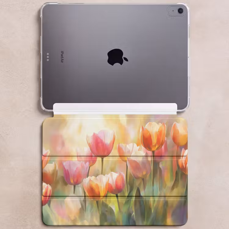 iPad hoes - Tulpen - Sprookjesachtig - Kleurrijk — 6