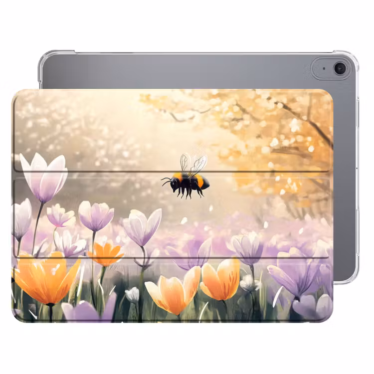 iPad hoes - Viooltjes - bij - Zonlicht — 1