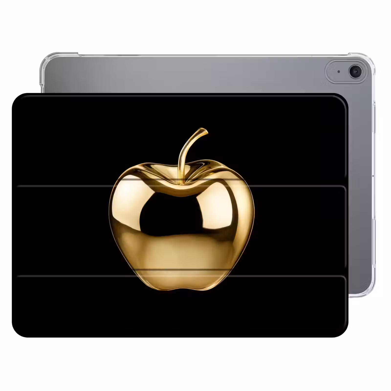 iPad hoes - Appel - Goud - Chrome - Zwart — 1