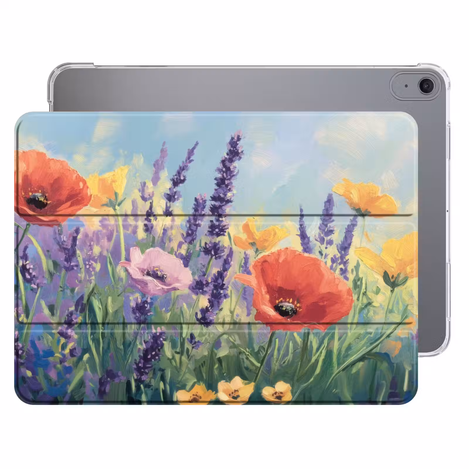 iPad hoes - Weide - Bloemen - Kleurrijk — 1