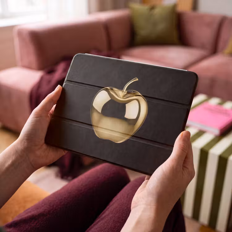 iPad hoes - Appel - Goud - Chrome - Zwart — 4