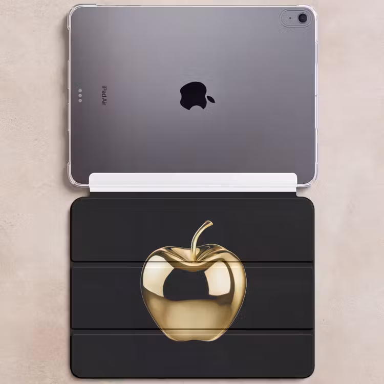 iPad hoes - Appel - Goud - Chrome - Zwart — 6