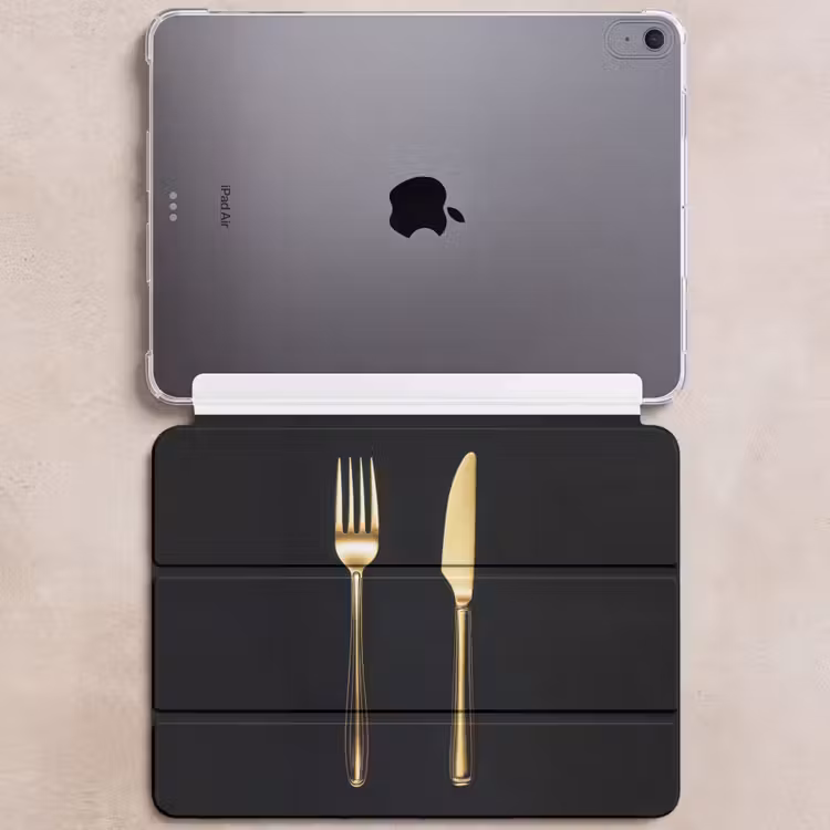 iPad hoes - Bestek - Goud - Mes - Vork — 6