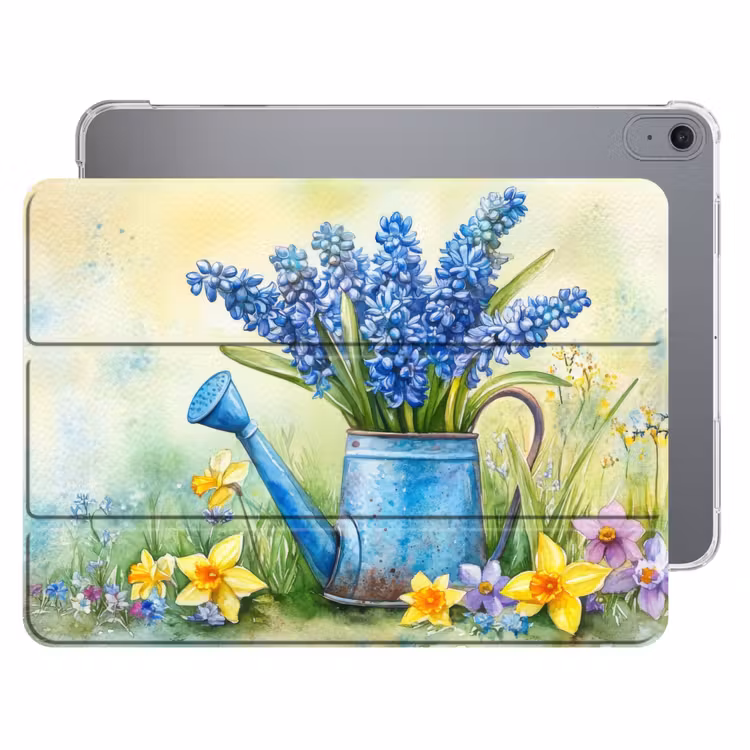 iPad hoes - Gieter - Lavendel - Bloesems — 1