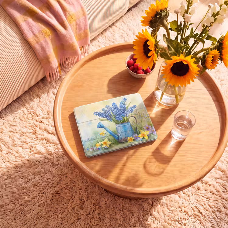 iPad hoes - Gieter - Lavendel - Bloesems — 2