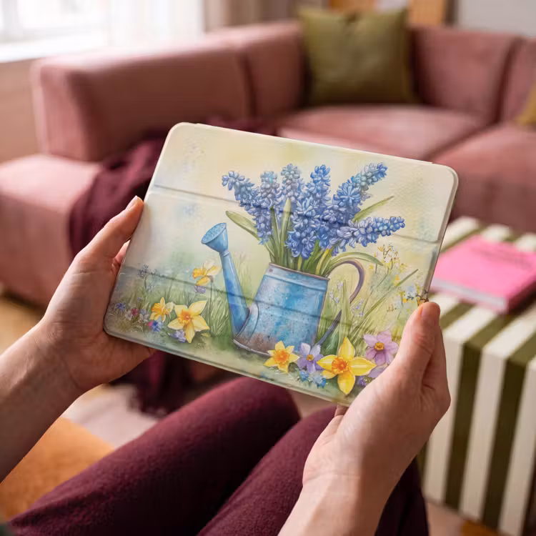 iPad hoes - Gieter - Lavendel - Bloesems — 4