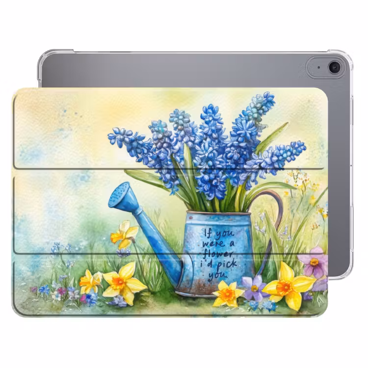 iPad hoes - Lavendelbloemen - Quote - Gieter — 1