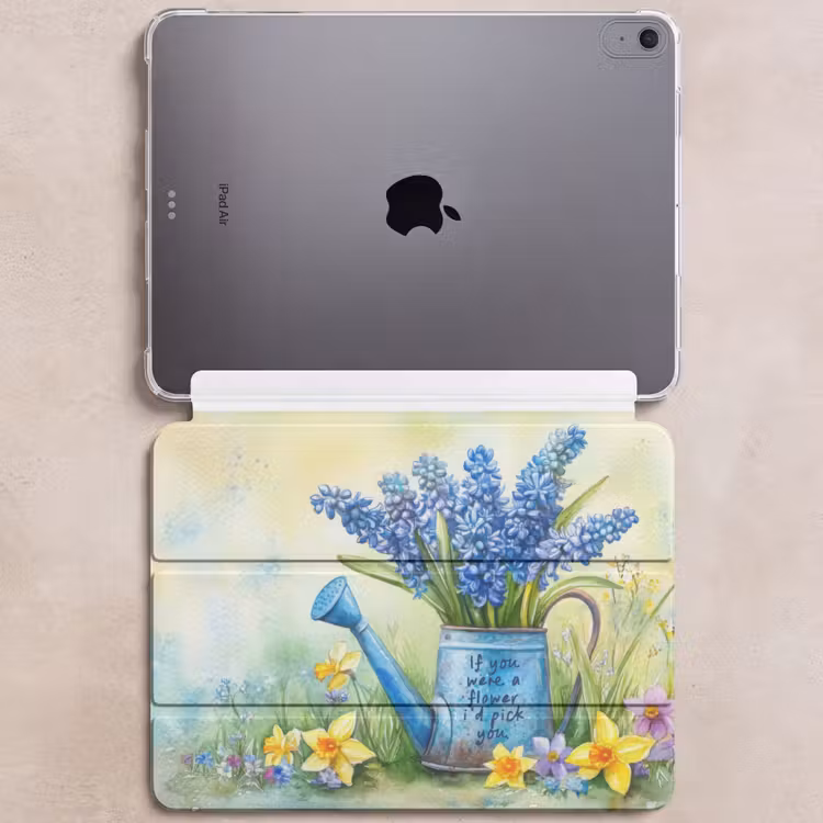 iPad hoes - Lavendelbloemen - Quote - Gieter — 6