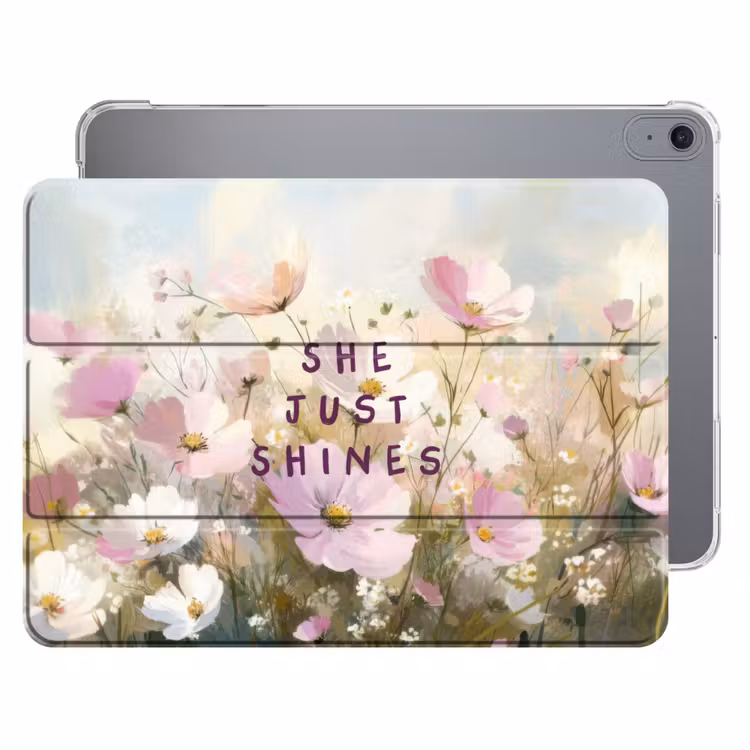 iPad hoes - Quote - Bloemen - Schilderachtig — 1