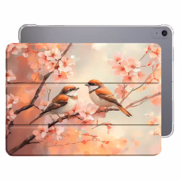 iPad hoes - Vogels - Romantic - Bloesemtak — 1