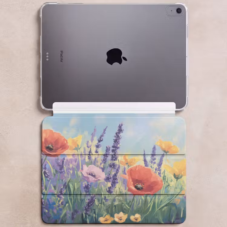 iPad hoes - Weide - Bloemen - Kleurrijk — 6