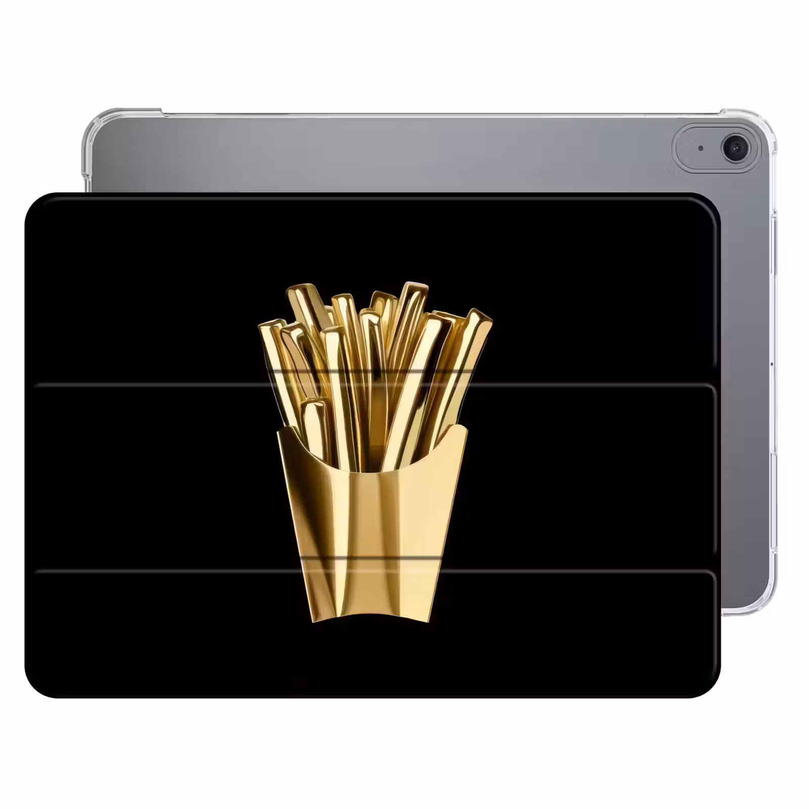 iPad hoes - Friet - Goud - Chrome - Eten — 1