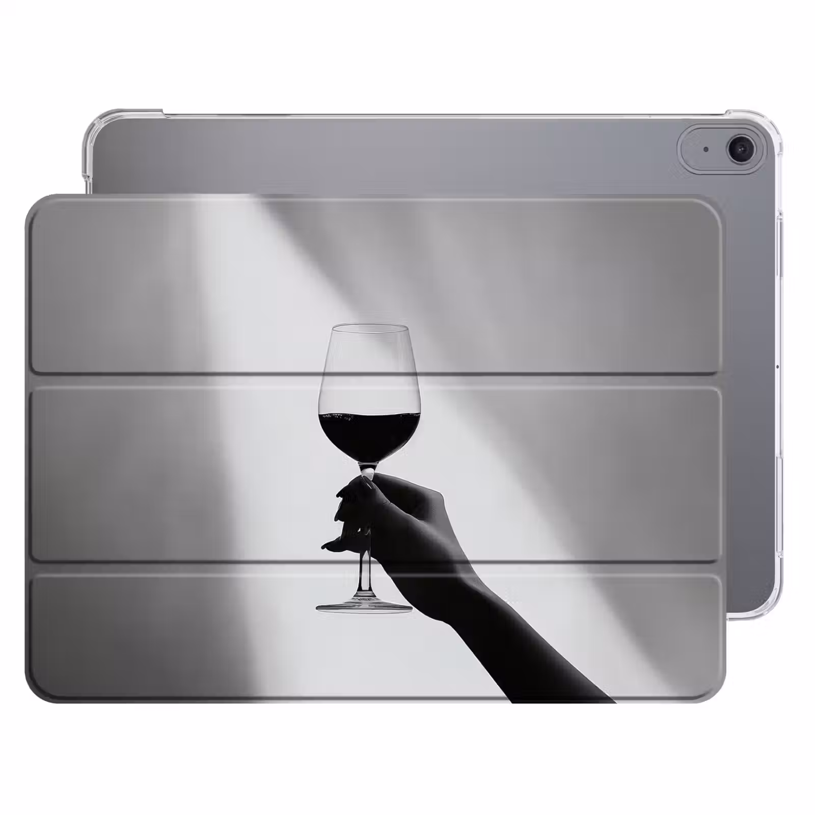 iPad hoes - Lichtinval - Wijn - Rood - Glas — 1
