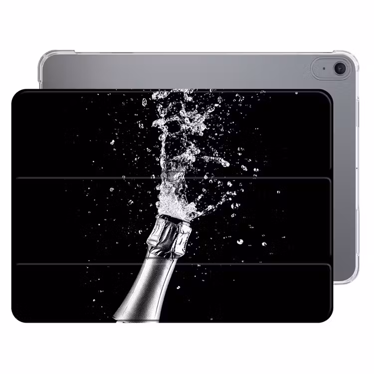 iPad hoes - Champagne - Zwart - Spetters - Popping — 1