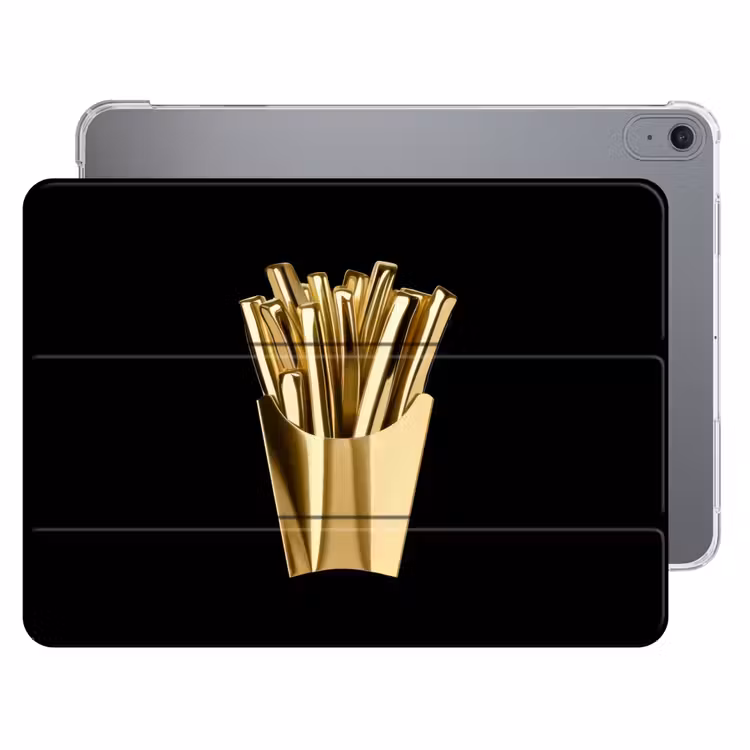 iPad hoes - Friet - Goud - Chrome - Eten — 1