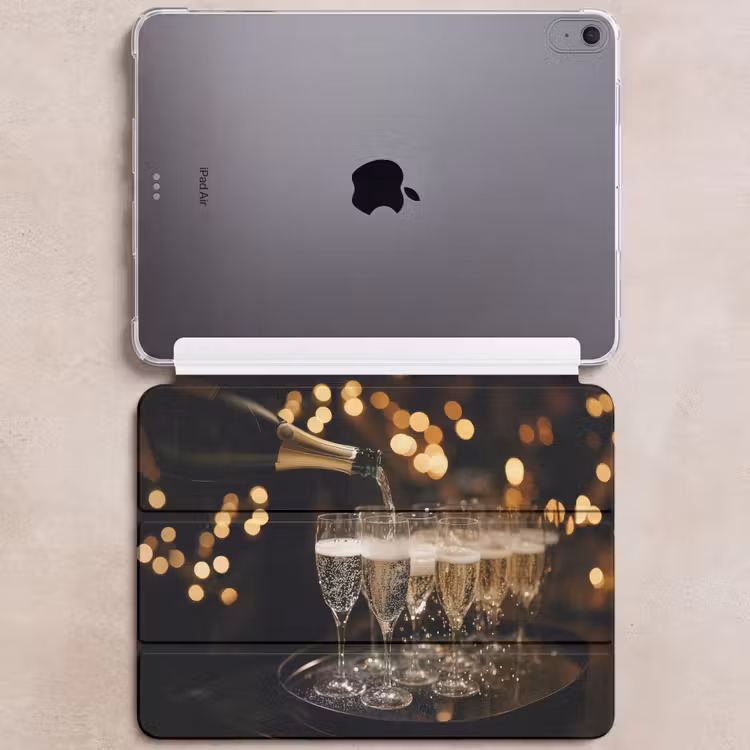 iPad hoes - Lichter - Champagner - Gläser — 6