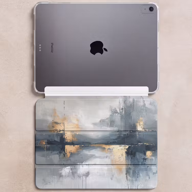 iPad hoes - Abstract - Verf - Kunst - Goud — 6