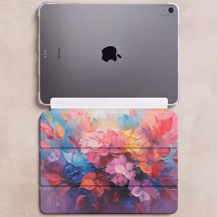 iPad hoes - Bloemen - Verf - Abstract - Kleurrijk — 6