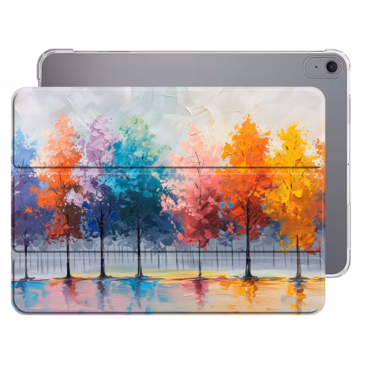 iPad hoes - Bomen - Kleurrijk - Natuur - Abstract — 1