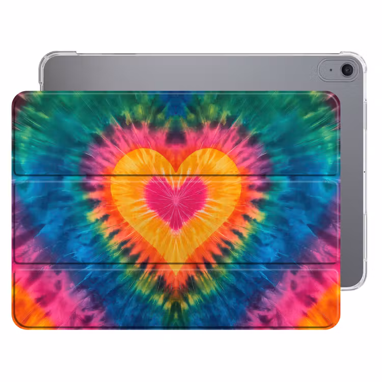 iPad hoes - Hart - Tie Dye - Kleurrijk — 1